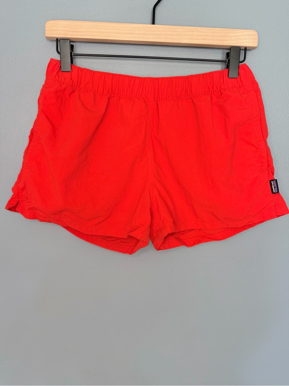 Patagonia Women's Barely Baggies Bright Athletic Shorts | Size Medium